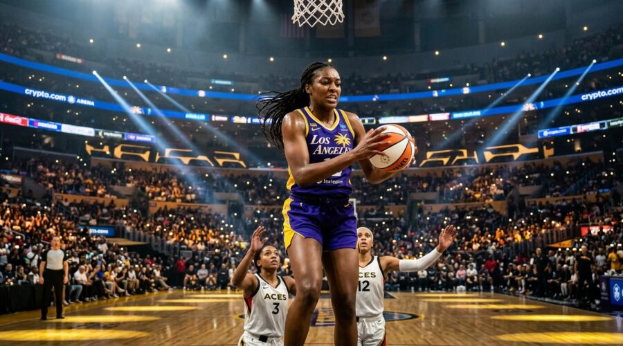 Two Records. One Night. Angel Reese Just Rewrote WNBA History in Los Angeles.
