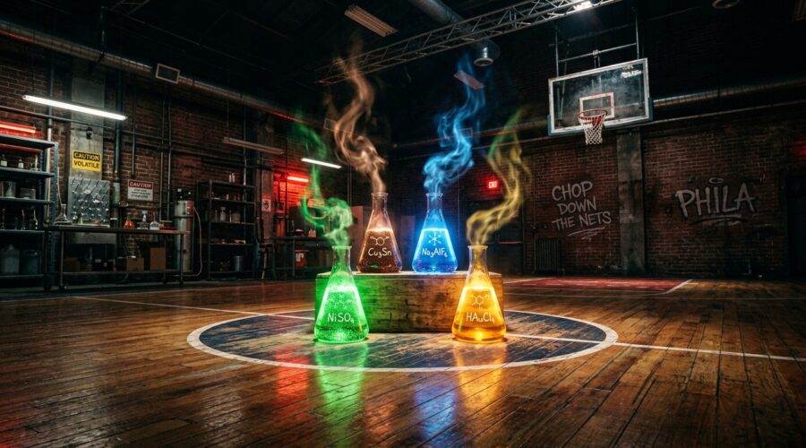 The Most Dangerous Chemistry Experiment in NBA History Just Reported to Camp